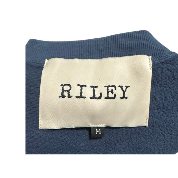 RILEY 1880 Vintage/FREE PEOPLE Navy Sweatshirt in Sz Medium - Picture 3 of 5